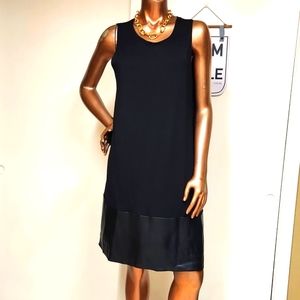 Like New Mud Pie Moto Look Midi Dress